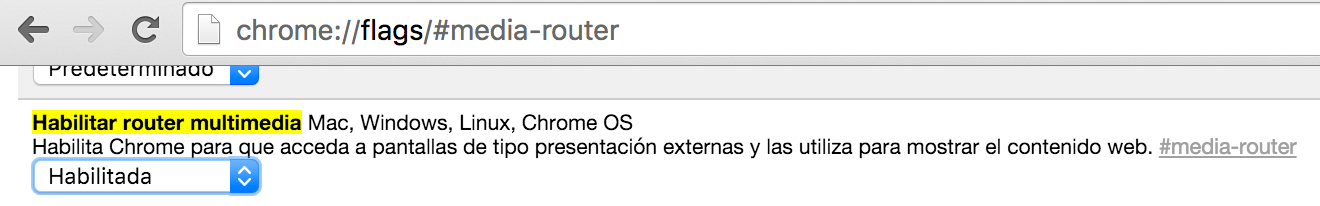 Chrome media router как отключить
