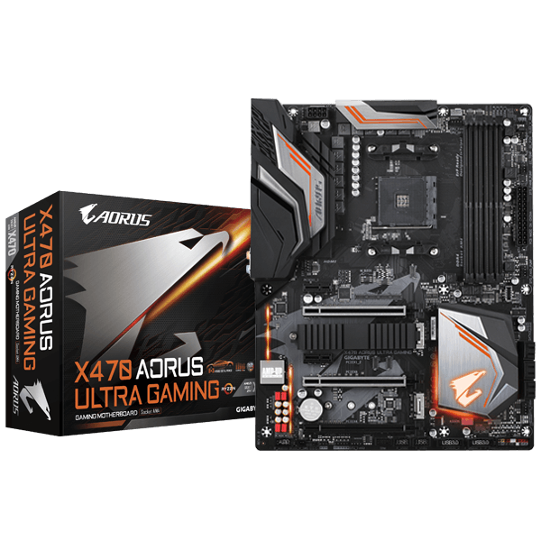 Aorus x470 ultra gaming горит красным vga