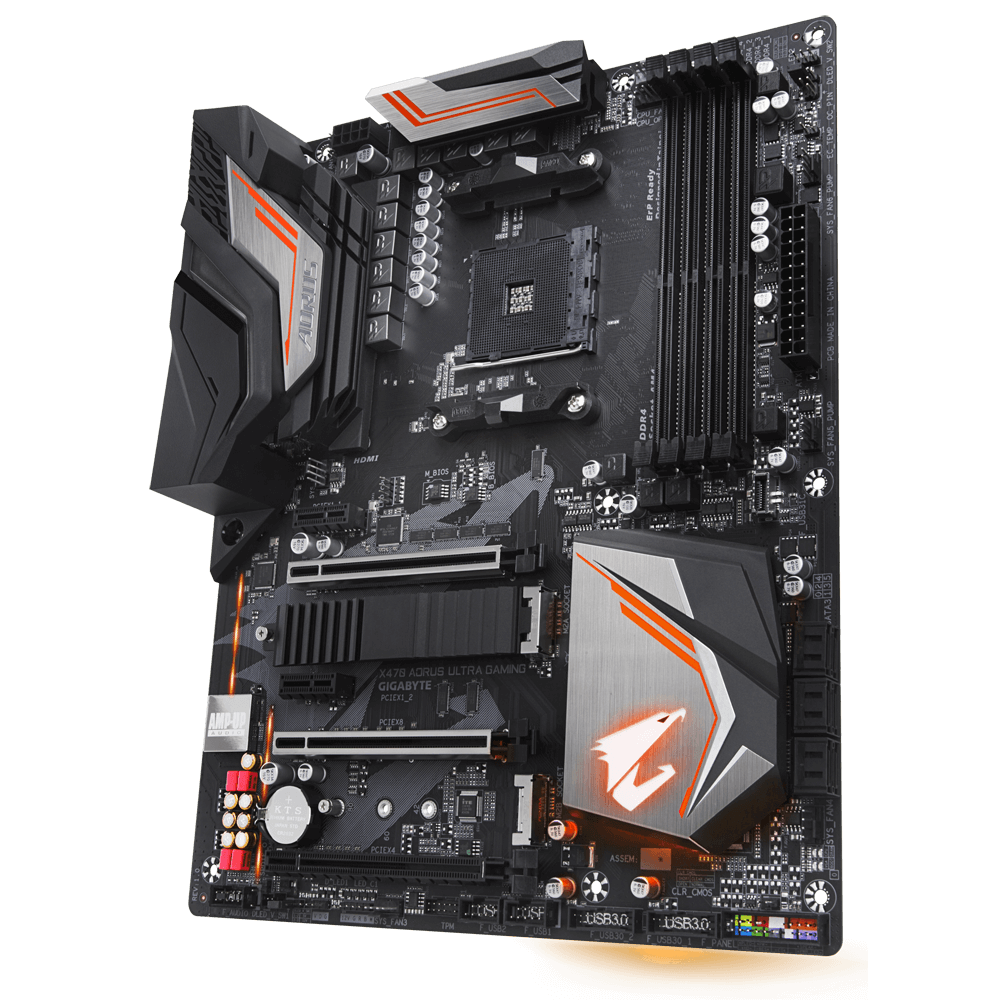 Aorus x470 ultra gaming горит красным vga