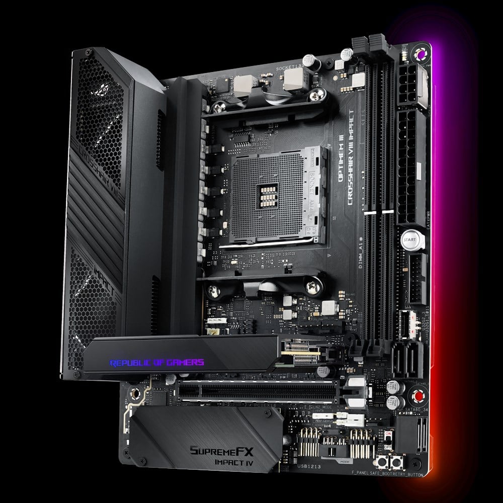 Asus X570 ROG Crosshair VIII Impact: características, especificaciones