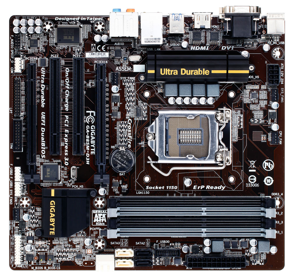 Gigabyte Ga B85m D3h Caracteristicas Especificaciones Y Precios Geektopia