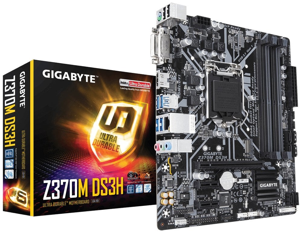 Z370m ds3h gigabyte обзор