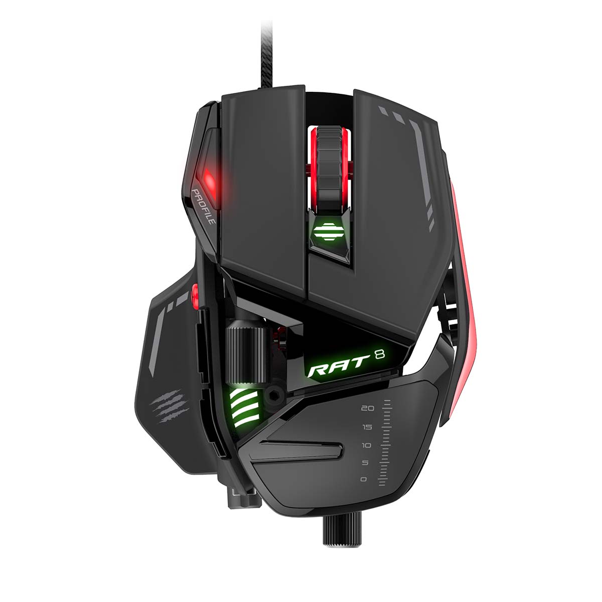 Mad Catz RAT 8: características, especificaciones y precios | Geektopia