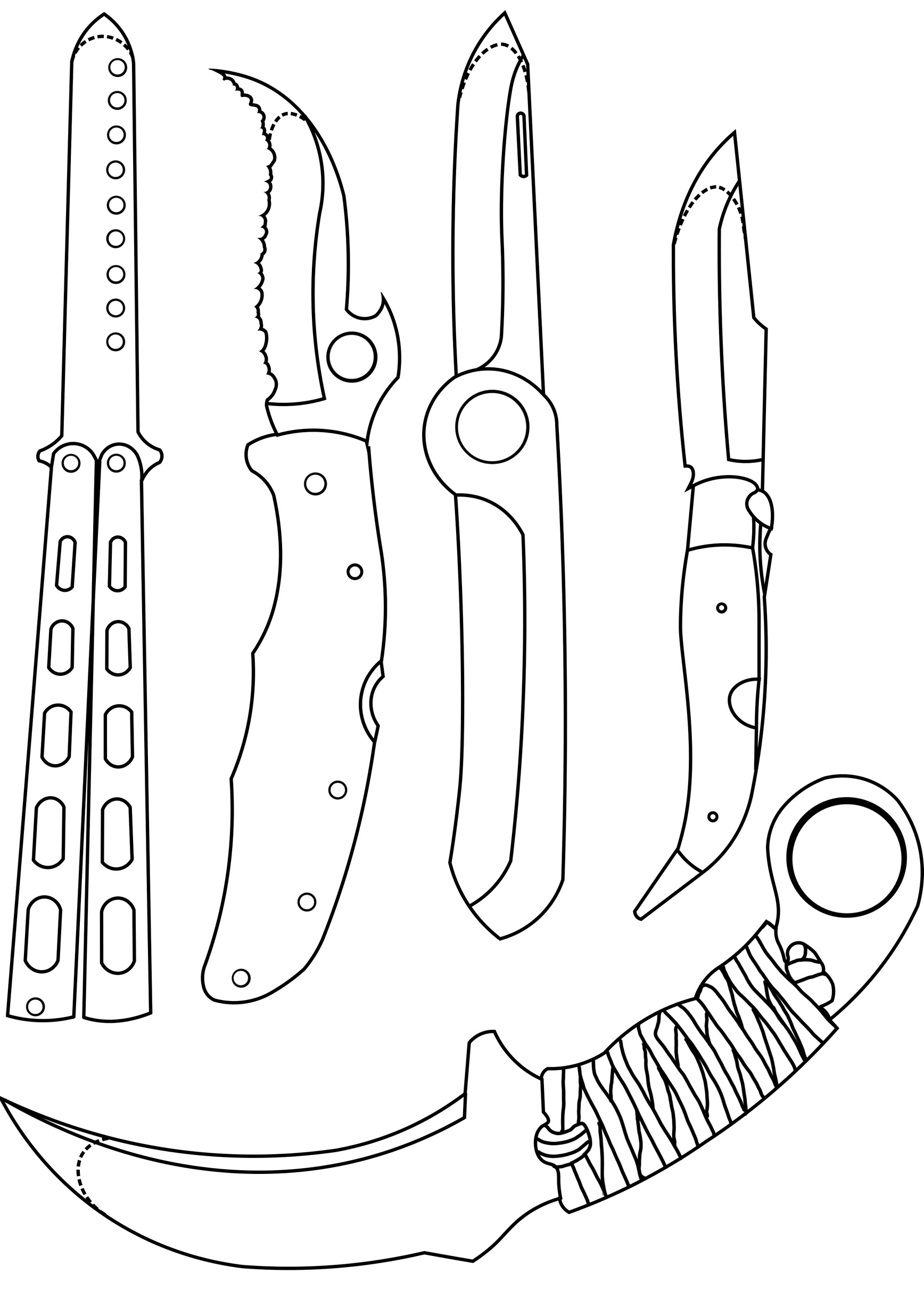 Aprende a fabricar cuchillos de entrenamiento con plástico ...