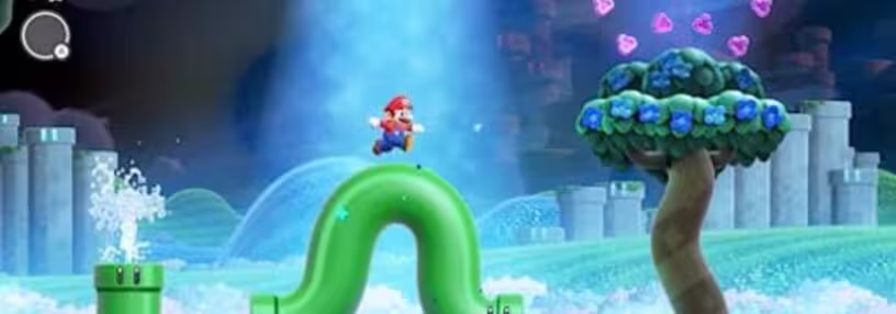 Cabecera de Super Mario Bros. Wonder
