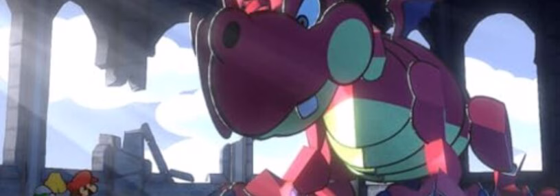 Cabecera de Paper Mario: La puerta milenaria