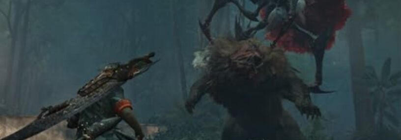 Cabecera de Monster Hunter Wilds