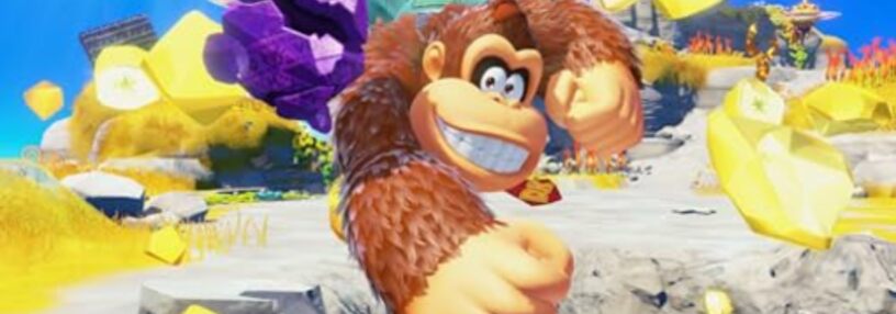 Cabecera de Donkey Kong Bananza