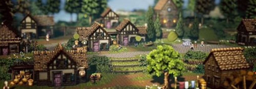 Cabecera de Octopath Traveler 0