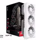 Radeon RX 9070 GRE Swift White Triple Fan Gaming Edition