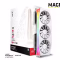 Radeon RX 9070 XT Mercury OC White Magnetic Air with RGB