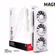 Radeon RX 9070 XT Quicksilver White Magnetic Air