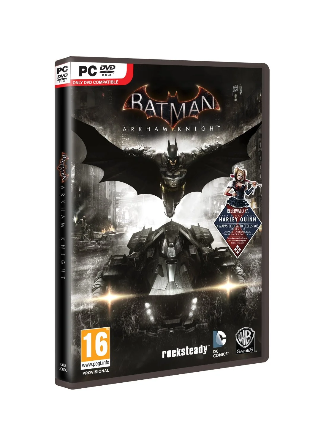 Rocksteady Studios Batman: Arkham Knight: características, especificaciones  y precios | Geektopia