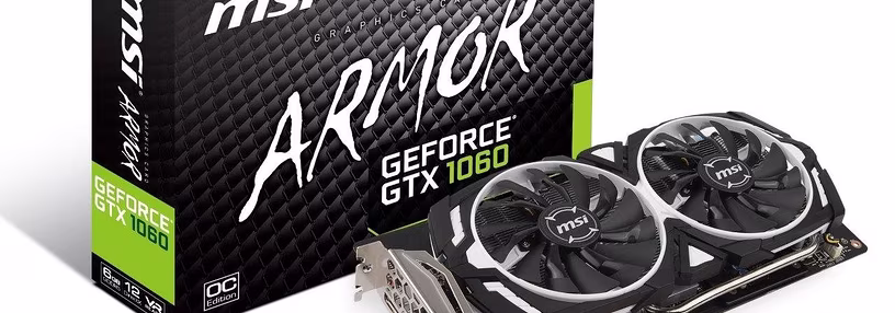 Cabecera de GeForce GTX 1060 Armor 6G OC
