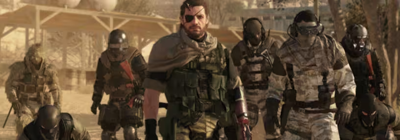 Cabecera de Metal Gear Solid V: The Phantom Pain