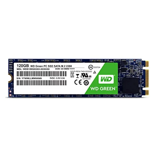 Western Digital WD Green, 120 GB, M.2: características, y | Geektopia