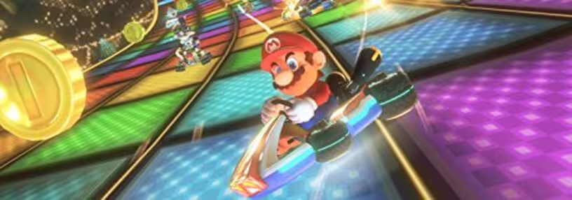 Cabecera de Mario Kart 8 Deluxe