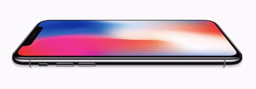 Cabecera de iPhone X