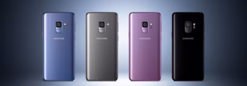 Cabecera de Galaxy S9