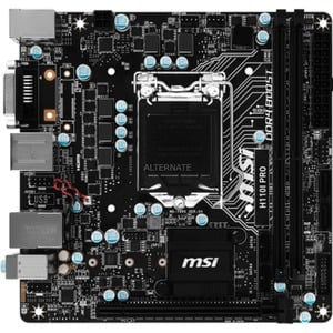 Msi pro series h310i pro какая видеокарта подойдет