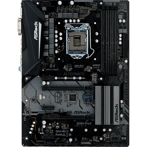 Asrock b360 pro4 какие процессоры поддерживает