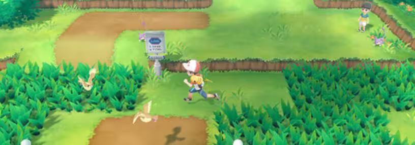 Cabecera de Pokémon Let's Go, Pikachu!