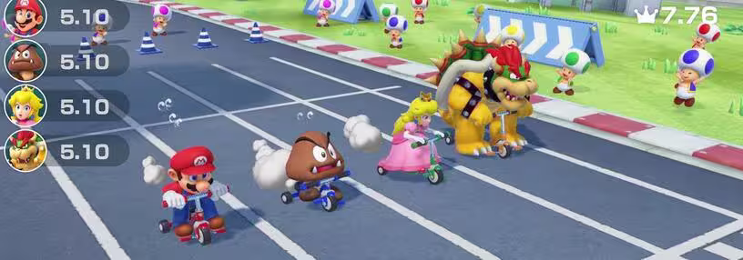 Cabecera de Super Mario Party