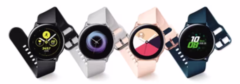 Cabecera de Galaxy Watch Active