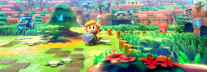 Cabecera de The Legend of Zelda: Link’s Awakening