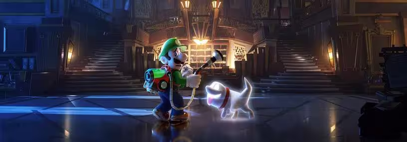 Cabecera de Luigi's Mansion 3