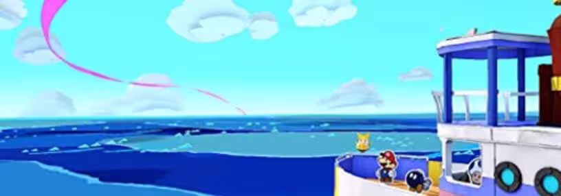 Cabecera de Paper Mario: The Origami King