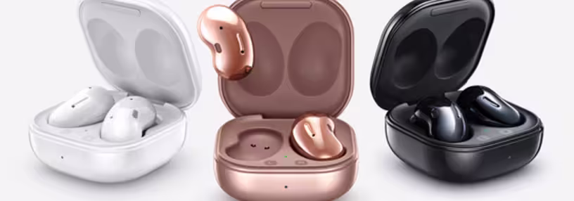 Cabecera de Galaxy Buds Live