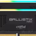 Ballistix MAX RGB, 32 GB (2x 16 GB), DDR4-4400, CL 19