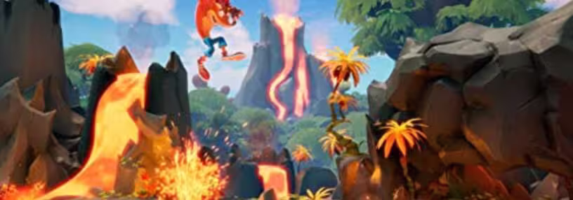 Cabecera de Crash Bandicoot 4: It's About Time