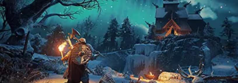 Cabecera de Assassin's Creed: Valhalla