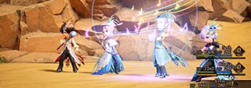 Cabecera de Bravely Default II