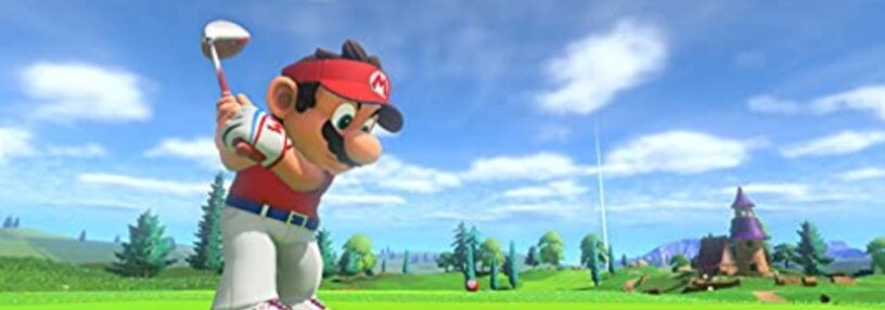 Cabecera de Mario Golf: Super Rush