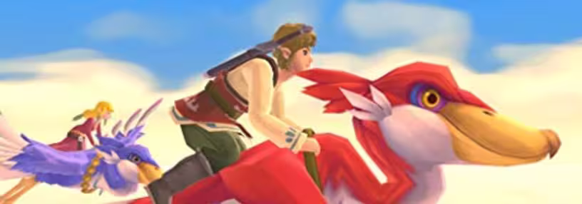 Cabecera de The Legend of Zelda: Skyward Sword HD