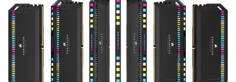 Cabecera de Dominator Platinum RGB, 32 GB (2x 16 GB), DDR5-6400, CL 38