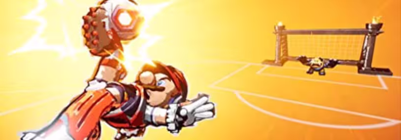 Cabecera de Mario Strikers Battle League Football