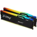 Fury Beast RGB, 32 GB (2x 16 GB), DDR5-6000, CL 36