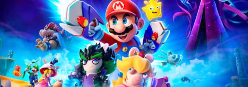 Cabecera de Mario + Rabbids Sparks of Hope