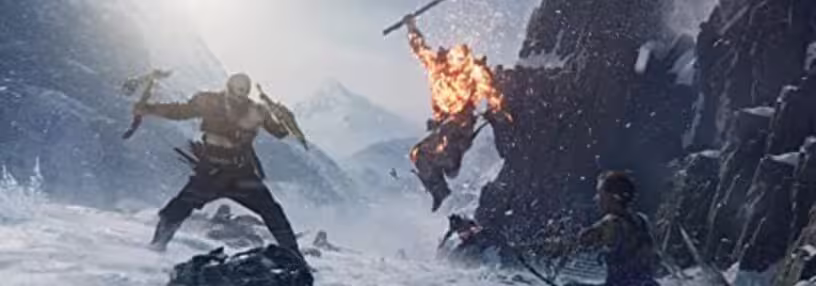 Cabecera de God of War: Ragnarök