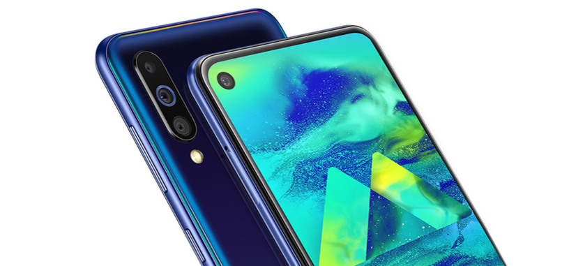 Samsung presenta el Galaxy M40, pantalla Infinity-O, Snapdragon 675 y triple cámara trasera