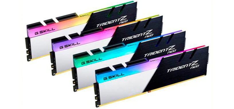 G.Skill anuncia los módulos Trident Z Neo de DDR4 para los Ryzen 3000 y placas X570