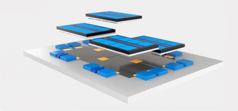 Intel mezcla las tecnologías Foveros, EMIB y una nueva interconexión para crear chips