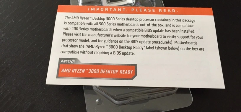 Qué hacer si tu placa base nueva para un Ryzen 3000 no tiene esta etiqueta