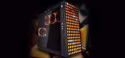 In Win presenta la caja 309 con panel frontal RGB para crear arte de píxel