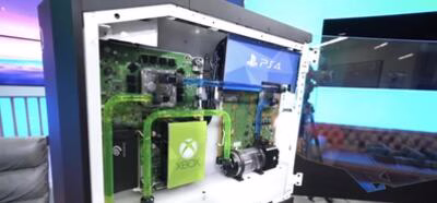 Origin mete en una misma caja de PC una Xbox, una PlayStation, una Switch y un PC
