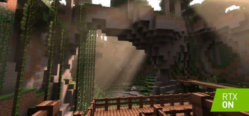Microsoft y Nvidia añaden trazado de rayos a 'Minecraft'